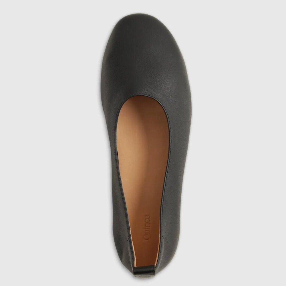 Quince Italian Leather Glove Ballet Flat - Picture 6 of 6